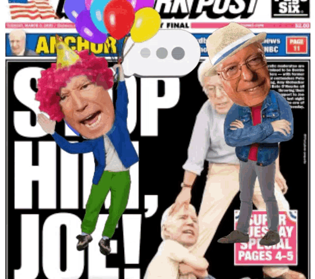 Creepy Joe Biden GIF - Creepy Joe Biden Bernie Sanders GIFs