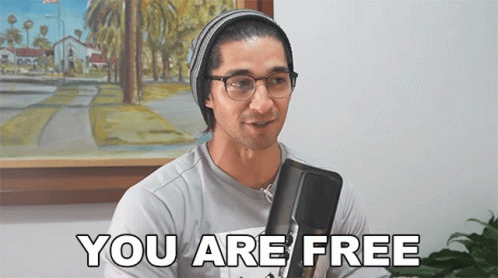 You Are Free Wil Dasovich GIF - You Are Free Wil Dasovich Wil Dasovich Superhuman GIFs