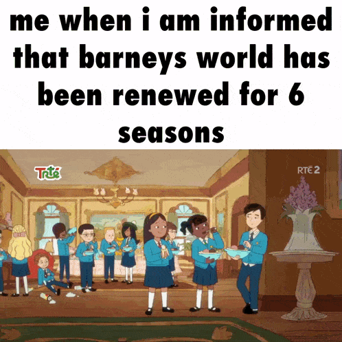 a group of children are standing in a room with the words me when i am informed