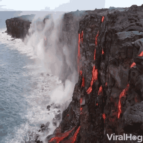 Lava Ocean GIF - Lava Ocean Steam GIFs