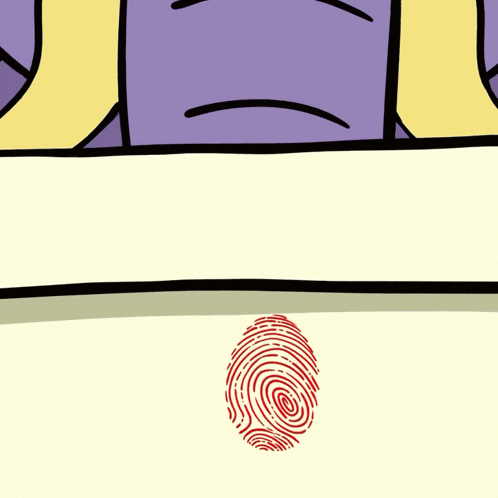 a cartoon shows a fingerprint and the words " you are not responsible for other people 's feelings "