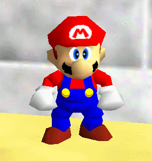 Mario Sm64 GIF - Mario Sm64 Stand GIFs