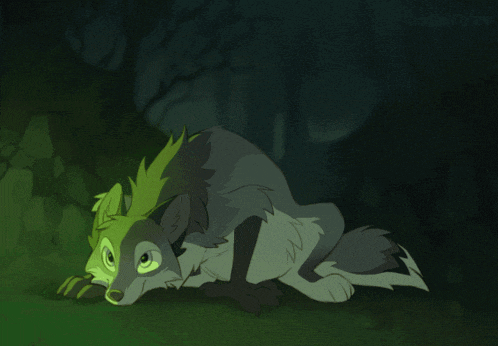 a drawing of a wolf with the year 2014 on the bottom of it