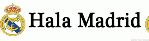 Hala Madrid Baner GIF - Real Madrid Hala Madrid Felicidades Al Madrid GIFs