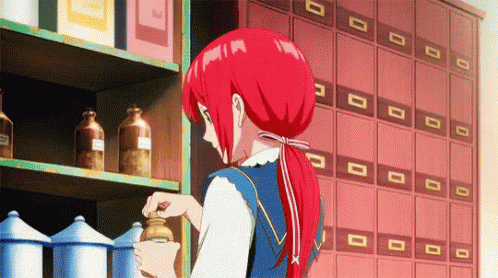 Shirayuki  赤髪の白雪姫  アニメ　漫画 GIF
