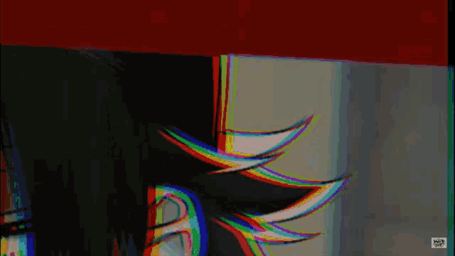 a blurry image of a person 's face with the word pop on the bottom right corner
