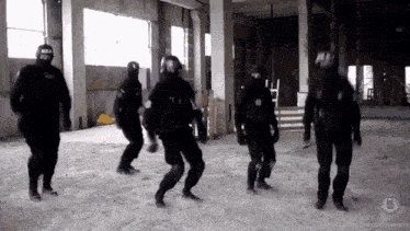a group of soldiers are dancing in a room with a watermark that says vkcomfreelord