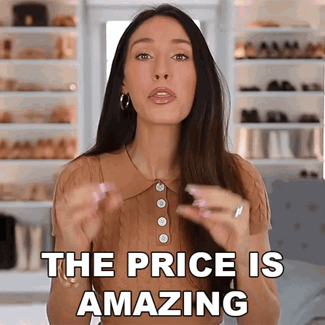 The Price Is Amazing Shea Whitney GIF - The Price Is Amazing Shea Whitney Its An Incredible Price GIFs