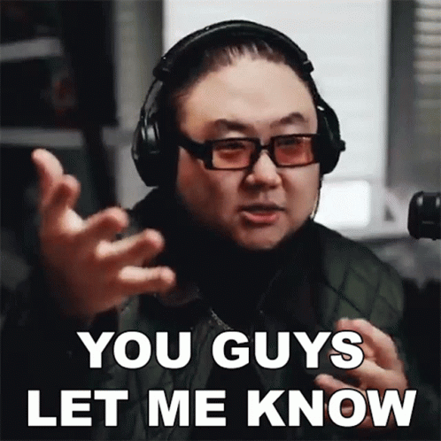 You Guys Let Me Know Pd GIF - You Guys Let Me Know Pd Form Of Therapy GIFs