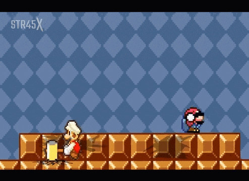 a screenshot of a video game with the letters str45x on the bottom
