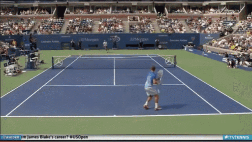 Rafael Nadal Ridiculous Shot GIF - Tennis Us Open Rafael Nadal GIFs