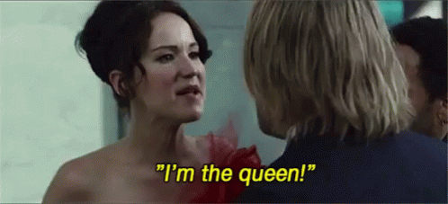 Queen Jennifer Lawrence GIF - Queen Jennifer Lawrence The Hunger Games GIFs