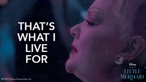 Thats What I Live For Ursula GIF - Thats What I Live For Ursula Melissa Mccarthy GIFs