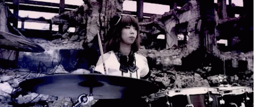 Akane Drummer GIF - Akane Drummer Bandmaid GIFs