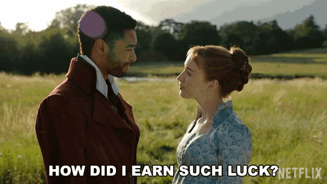 How Did I Earn Such Luck Phoebe Dynevor GIF - How Did I Earn Such Luck Phoebe Dynevor Daphne Bridgerton GIFs
