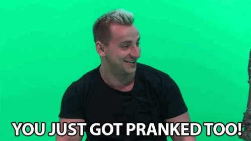 You Just Got Pranked Too Finger Point GIF - You Just Got Pranked Too Finger Point You Too GIFs
