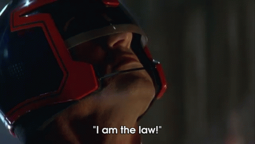 And Running Out Of Patience. GIF - Judge Dredd Sylvesterstallone The GIFs
