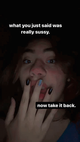 Sussy Baka Sussy GIF - Sussy Baka Sussy What You Just Said GIFs
