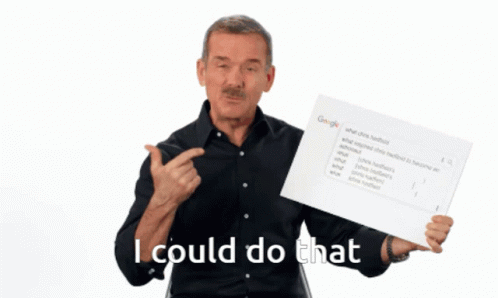 Chris Hadfield I Could Do That GIF - Chris Hadfield I Could Do That Wired GIFs