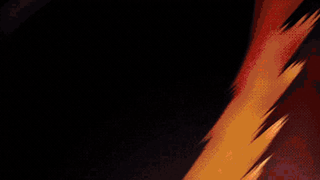 a close up of a red object with a gold border