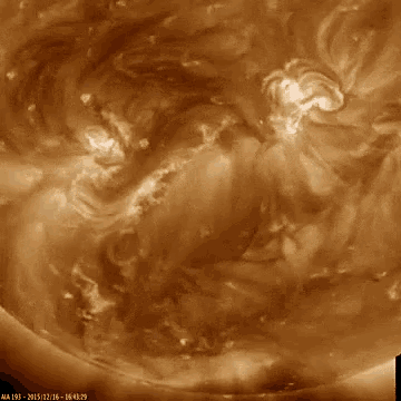 a black and white photo of the sun taken on january 12th 2016