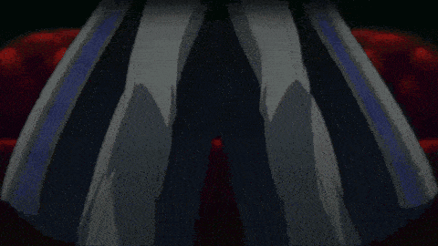a person 's pants are shown in a blurry photo
