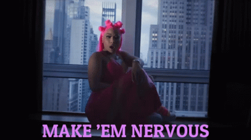 Nicki Minaj Make Em Nervous GIF - Nicki Minaj Make Em Nervous Barbz GIFs