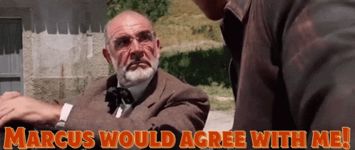 Sean Connery Indiana Jones And The Last Crusade GIF - Sean Connery Indiana Jones And The Last Crusade Marcus Would Agree With Me GIFs
