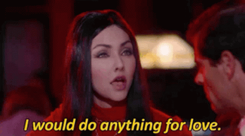 Anything For Love I Would Do Anything For Love GIF - Anything For Love I Would Do Anything For Love Caryanne GIFs
