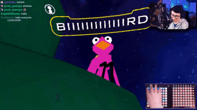 a screenshot of a video game with the words oh my god