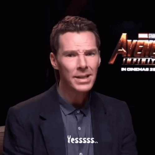 Benedict Cumberbatch Yes GIF - Benedict Cumberbatch Yes Agree GIFs