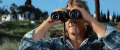 What Look GIF - What Look Binoculars GIFs