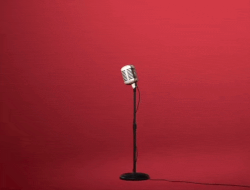 a man with a beanie that says multivers on it is singing into a microphone