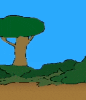 a cartoon of a man walking with the words " damn dj phat " in the corner