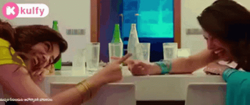Hand Fight Reactions GIF