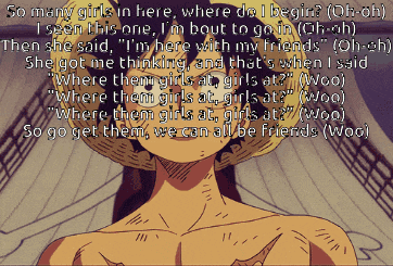 a picture of a girl with the words so many girls in here where do i begin on it