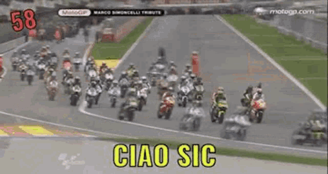 Ciao Sic Marco Simoncelli GIF - Ciao Sic Marco Simoncelli Marco GIFs