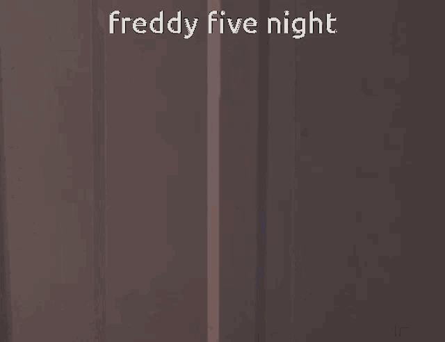 a freddy five night poster with a smiley face