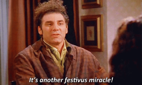 Festivus Miracle GIF - Festivus Miracle Seinfeld GIFs