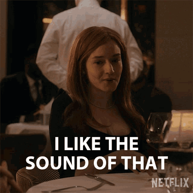 I Like The Sound Of That Anna Delvey GIF - I Like The Sound Of That Anna Delvey Julia Garner GIFs