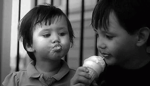 National Vanilla Ice Cream Day Sharing GIF - National Vanilla Ice Cream Day Sharing Ice Cream GIFs