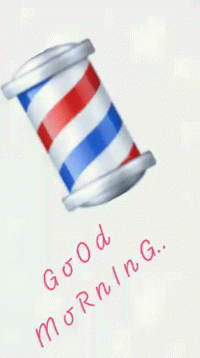 Good Morning Barber GIF - Good Morning Barber Cut Hair GIFs