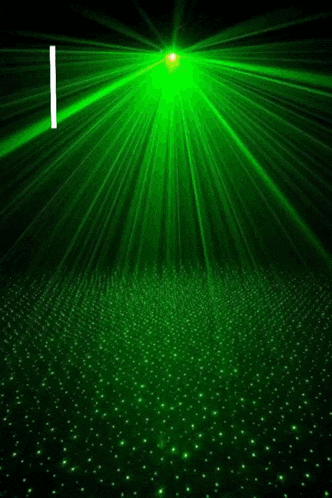 a green background with a blue letter c on it