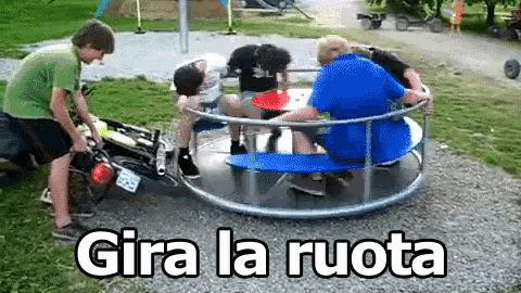 Gira La Ruota Giostra Girare GIF - Spin The Wheel Merry Go Round Spinning GIFs