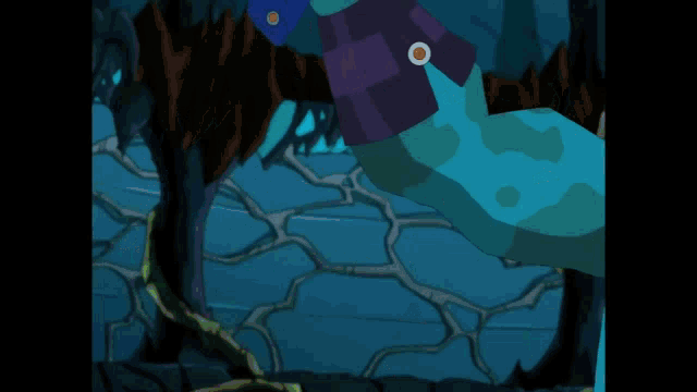 two teenage mutant ninja turtles are fighting each other with swords
