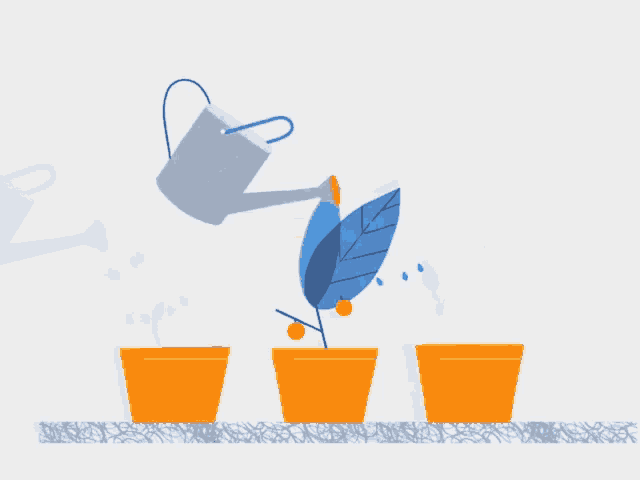 Nature Vector Watering Plants GIF - Nature Vector Watering Plants Document GIFs