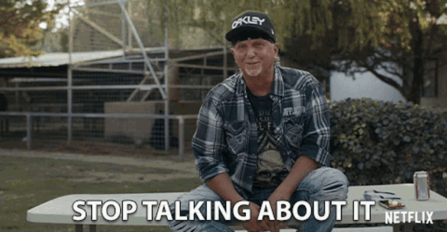 Stop Talking About It Shut Up GIF - Stop Talking About It Shut Up Enough GIFs