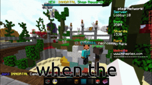 Minecraft When The GIF - Minecraft When The Penismusiccollective GIFs