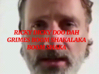 Ricky Dicky Doo Dah Grimes Rick Grimes GIF - Ricky Dicky Doo Dah Grimes Rick Grimes Twd GIFs
