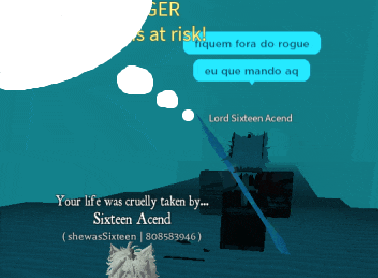 a screenshot of a video game that says your life was cruelly taken by lord sixteen acend